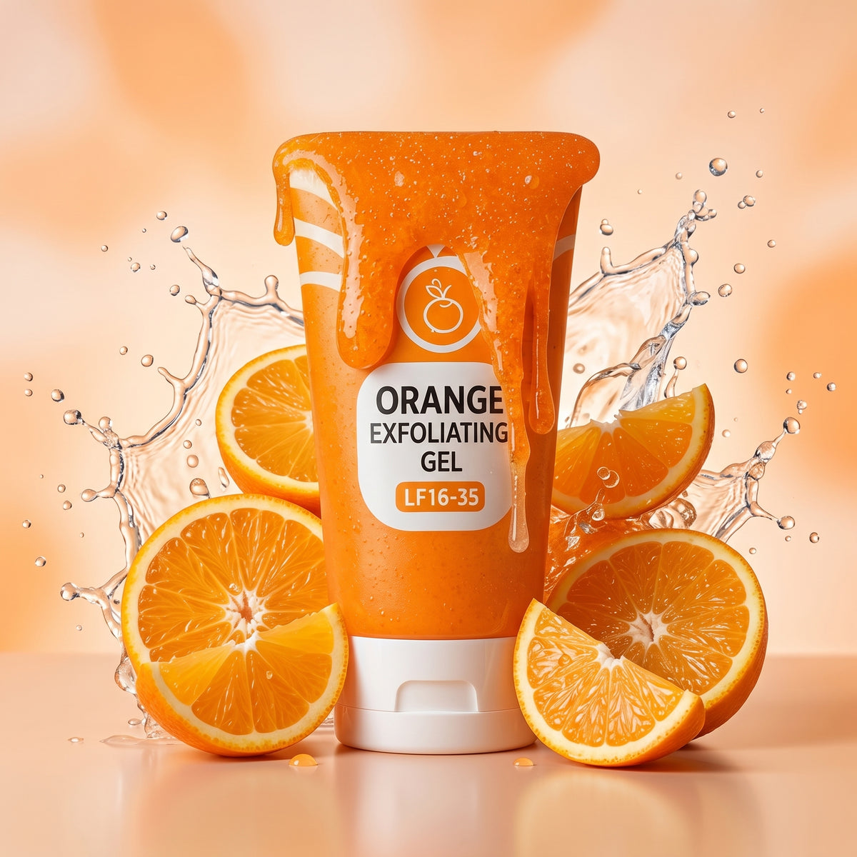 GEL EXFOLIANTE ORANGE + MASCARILLA FACIAL GRATIS