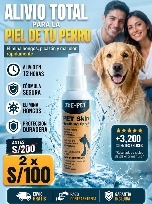 Spray ZÖE-PET Tratamiento de piel